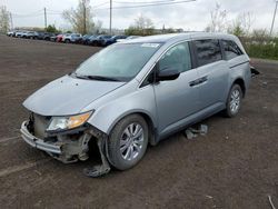 Vehiculos salvage en venta de Copart Montreal Est, QC: 2016 Honda Odyssey SE