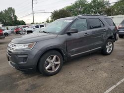 Salvage cars for sale at Moraine, OH auction: 2019 Ford Explorer XLT