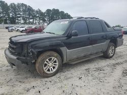 Salvage cars for sale at Loganville, GA auction: 2002 Chevrolet Avalanche K1500