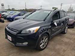 Salvage cars for sale at Chicago Heights, IL auction: 2015 Ford Escape Titanium