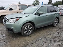 Salvage cars for sale from Copart Graham, WA: 2018 Subaru Forester 2.5I Premium