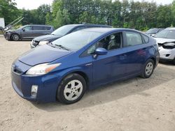 Salvage cars for sale at North Billerica, MA auction: 2010 Toyota Prius