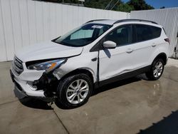 Salvage cars for sale at Ellenwood, GA auction: 2018 Ford Escape SEL