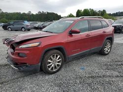 Salvage cars for sale at Fairburn, GA auction: 2014 Jeep Cherokee Limited