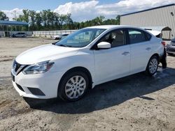Salvage cars for sale from Copart Spartanburg, SC: 2016 Nissan Sentra S
