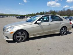 Salvage cars for sale at Brookhaven, NY auction: 2010 Mercedes-Benz E 350 4matic