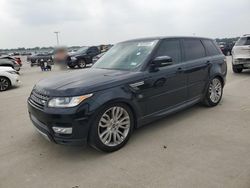 Land Rover Range Rover salvage cars for sale: 2015 Land Rover Range Rover Sport HSE