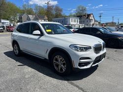 BMW x3 xdrive30i salvage cars for sale: 2021 BMW X3 XDRIVE30I