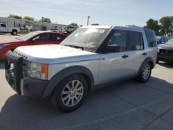 Salvage cars for sale from Copart Sacramento, CA: 2007 Land Rover LR3 SE
