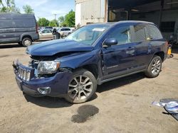 Jeep salvage cars for sale: 2016 Jeep Compass Latitude