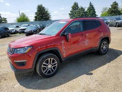 Salvage cars for sale at Eldridge, IA auction: 2017 Jeep Compass Latitude