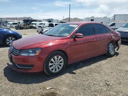 Volkswagen Passat s salvage cars for sale: 2015 Volkswagen Passat S