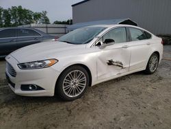 Salvage cars for sale at Spartanburg, SC auction: 2015 Ford Fusion SE