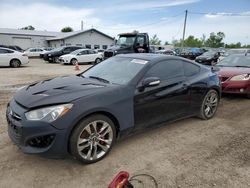 Salvage cars for sale at Pekin, IL auction: 2013 Hyundai Genesis Coupe 3.8L