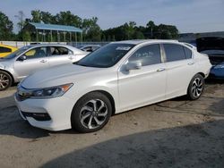 Salvage cars for sale at Spartanburg, SC auction: 2017 Honda Accord EXL