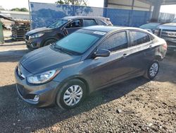 Salvage cars for sale at Riverview, FL auction: 2013 Hyundai Accent GLS