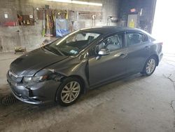 Honda Civic EXL salvage cars for sale: 2012 Honda Civic EXL