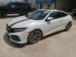 Salvage cars for sale from Copart Abilene, TX: 2018 Honda Civic SI