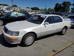 Salvage cars for sale from Copart Sacramento, CA: 1991 Lexus LS 400