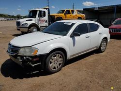 Salvage cars for sale at Colorado Springs, CO auction: 2012 Dodge Avenger SE