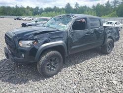 Salvage cars for sale at Windham, ME auction: 2021 Toyota Tacoma Double Cab