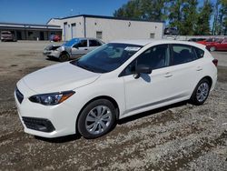 Vehiculos salvage en venta de Copart Arlington, WA: 2021 Subaru Impreza