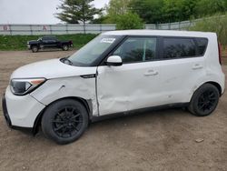 Salvage cars for sale at Davison, MI auction: 2016 KIA Soul