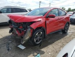 Salvage cars for sale at Chicago Heights, IL auction: 2018 Honda HR-V EX