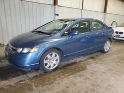 Salvage cars for sale at Pennsburg, PA auction: 2008 Honda Civic LX