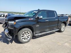 Salvage cars for sale at Grand Prairie, TX auction: 2019 Chevrolet Silverado K1500 LTZ