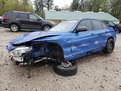 Salvage cars for sale at West Warren, MA auction: 2016 BMW 340 I