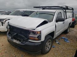 Salvage trucks for sale at Temple, TX auction: 2018 Chevrolet Silverado C1500