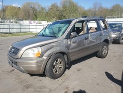 Salvage cars for sale from Copart Assonet, MA: 2003 Honda Pilot EX