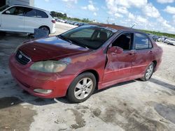 Salvage cars for sale from Copart West Palm Beach, FL: 2005 Toyota Corolla CE