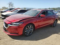 Salvage cars for sale at San Martin, CA auction: 2019 Mazda 6 Grand Touring