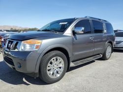 Salvage cars for sale from Copart Las Vegas, NV: 2015 Nissan Armada SV