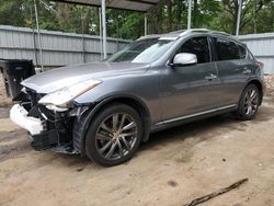 Salvage cars for sale at Austell, GA auction: 2017 Infiniti QX50