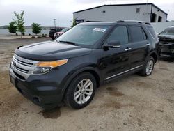 Salvage cars for sale at Mcfarland, WI auction: 2014 Ford Explorer XLT