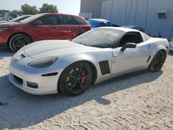 Salvage cars for sale at Apopka, FL auction: 2010 Chevrolet Corvette Grand Sport