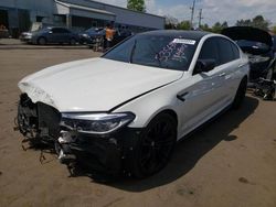 Salvage cars for sale at New Britain, CT auction: 2018 BMW M5