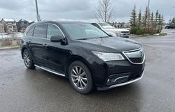 Salvage cars for sale at Rocky View County, AB auction: 2014 Acura MDX Advance