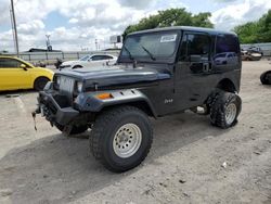 Vehiculos salvage en venta de Copart Oklahoma City, OK: 1991 Jeep Wrangler / YJ