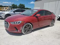 Carros salvage para piezas a la venta en subasta: 2018 Hyundai Elantra SEL