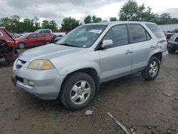 Salvage cars for sale from Copart Baltimore, MD: 2004 Acura MDX