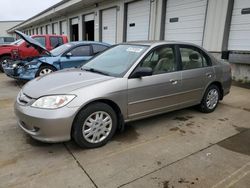 Salvage cars for sale at Louisville, KY auction: 2004 Honda Civic LX