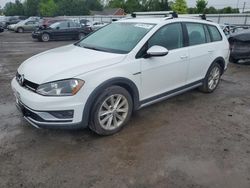 Salvage cars for sale at Finksburg, MD auction: 2017 Volkswagen Golf Alltrack S