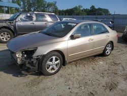 Honda Accord ex salvage cars for sale: 2004 Honda Accord EX