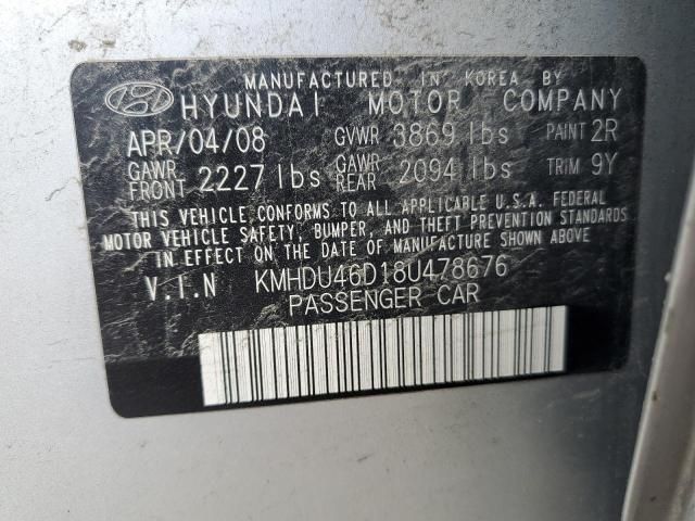 2008 Hyundai Elantra GLS