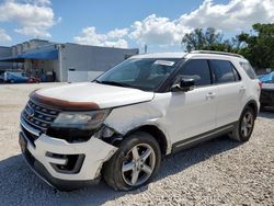 Salvage cars for sale at Opa Locka, FL auction: 2016 Ford Explorer XLT
