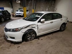 Salvage cars for sale at Chalfont, PA auction: 2015 Honda Accord LX
